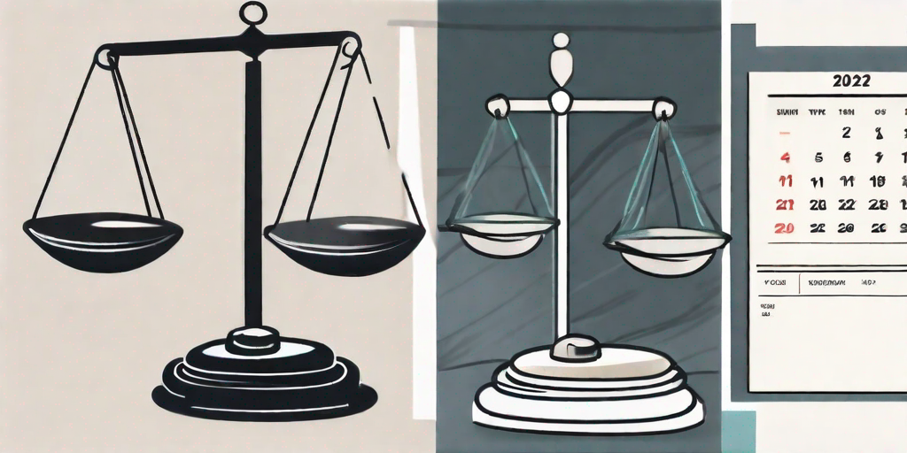 A balanced scale symbolizing justice