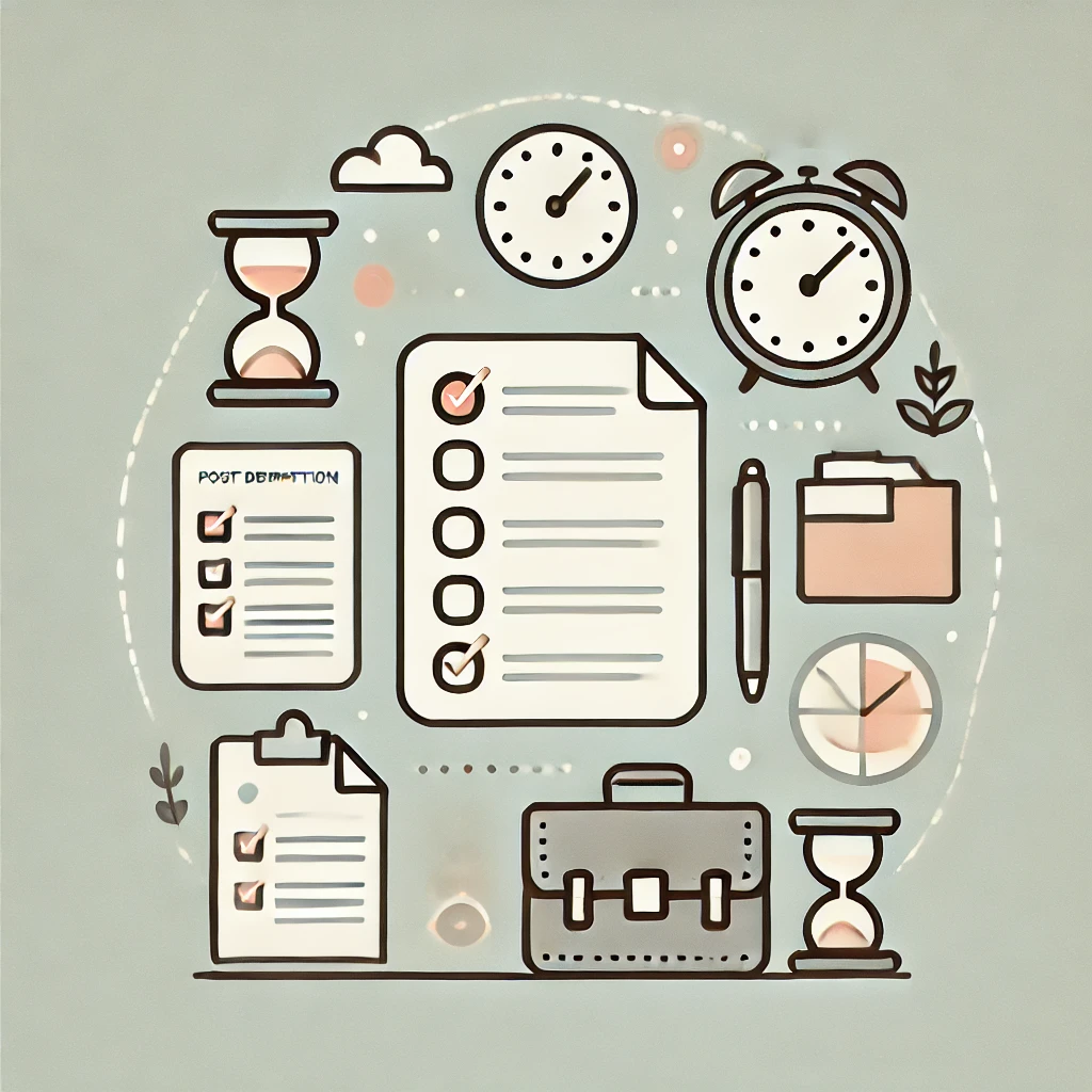 Post-Deposition Procedures