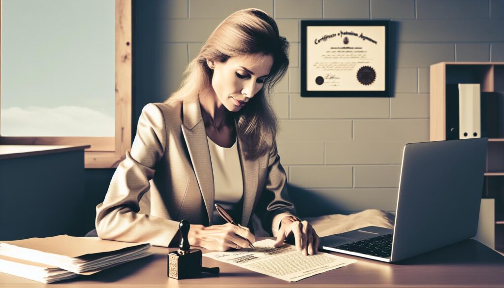 is a notarized separation agreement legally binding