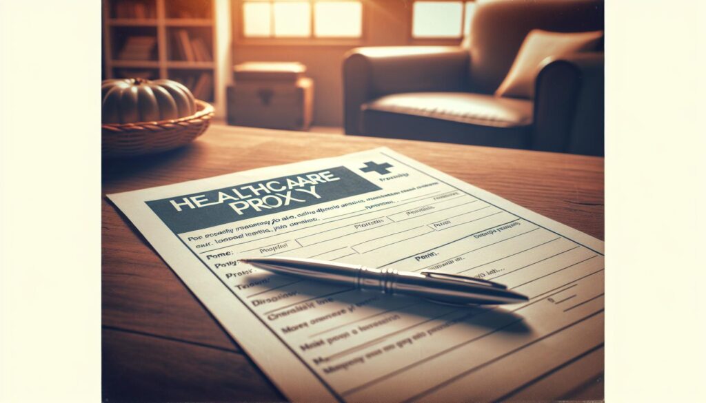 healthcare proxy form