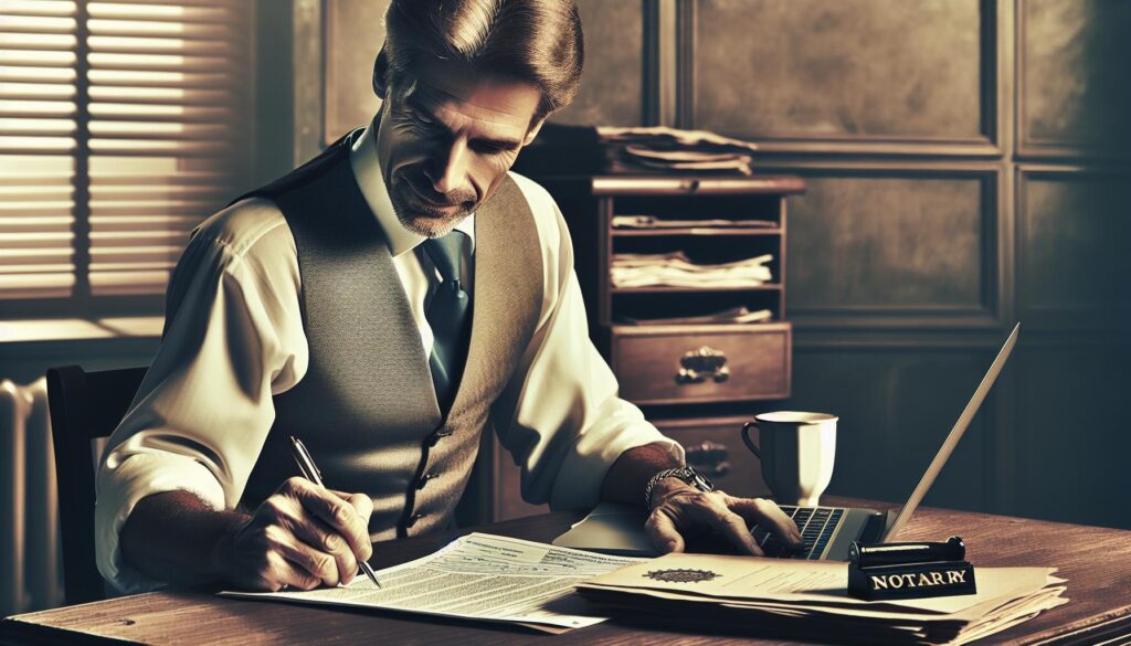 notarized form template