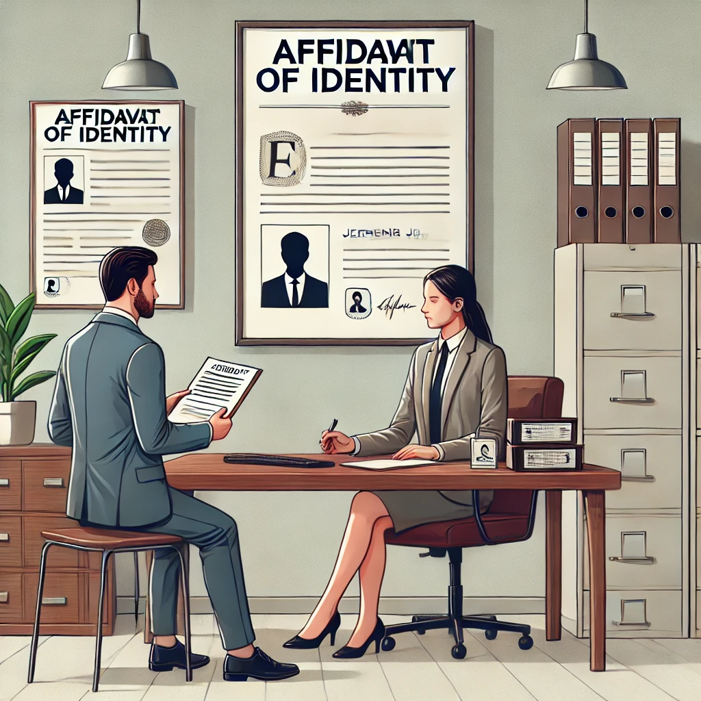 affidavit of identity